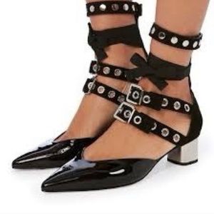 Robert clergerie self portrait designer heels